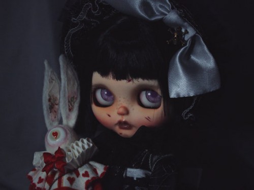 Sold-Out-DoNotBuy-OOAK-Custom Blythe Doll-By 999 by 999XXY