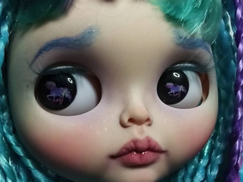 Blythe doll. Blythe custom doll. Blythe OOAK. Blythe unicorn. Collectible doll. by SnowflakeBlythe