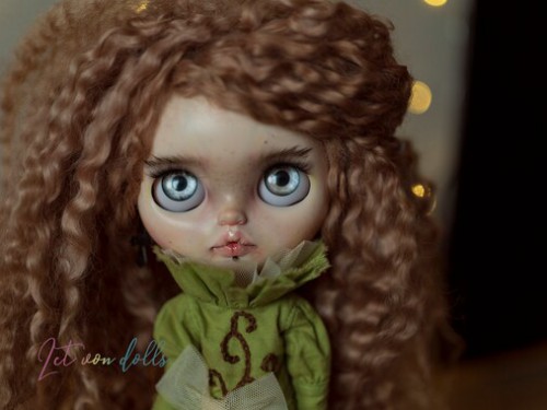 Adopted- Blythe vampire – ooak doll vampire by LeTVonDolls