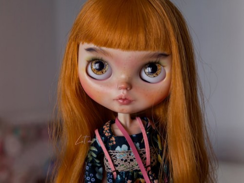 Adopted- Blythe Doll Custom, Takara Lumi Demetria, Ooak Doll by LeTVonDolls