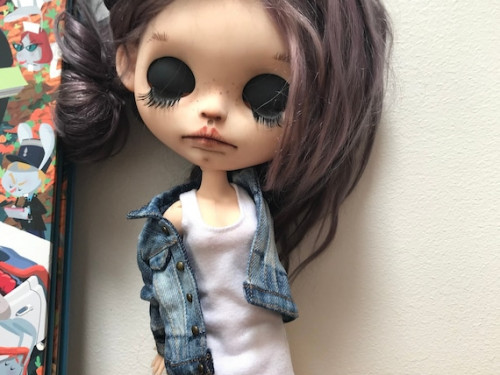 Jean * Custom Blythe Doll, reroot mohair. by ThoughtsOfShades