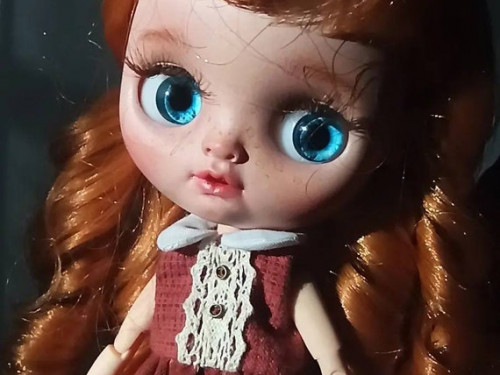 Blythe doll. Blythe custom doll. Middie blythe. Blythe middie. by SnowflakeBlythe