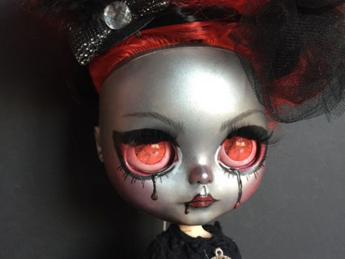 Constance Blythe Custom doll gothic OOAK  by AzyWorld