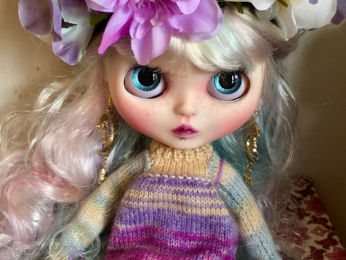Custom Blythe Doll Factory OOAK â€œOlwenâ€� by Dollypunk21 Plus Free set of hands! by Dollypunk21