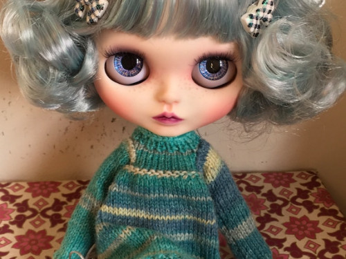 Custom Blythe Doll Factory OOAK â€œNereidaâ€� by Dollypunk21 Plus Free set of hands! by Dollypunk21