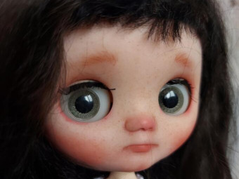 Monica Middie Doll too wigs ooak custom Blythe by CozyDollShop