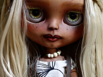 MAYA. Custom Blythe Doll, painted body. Unique hand made doll, 1/6 tbl ooak by MIAdollsArtshop