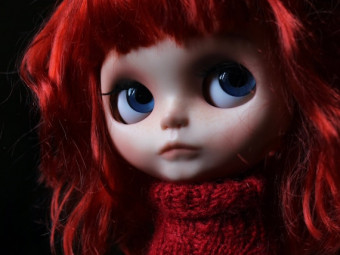 Ooak Custom  Blythe Art Doll Poppy by Iriscustom by aline8