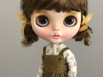 Blythe Custom Doll, Evangeline by LiluCastillejaDolls