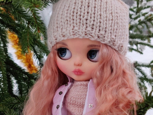OOAK Blythe doll Custom girl with natural hair, birthday party favors, Art fashion dolls | Free shipping DHL Express by AlifleurBlythe