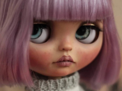 Blythe custom doll by KatiBlythe