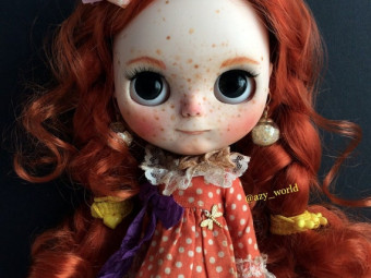 ANNE Blythe custom doll OOAK by AzyWorld