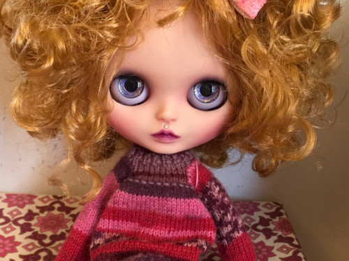 Custom Blythe Doll Phoebe by Dollypunk21