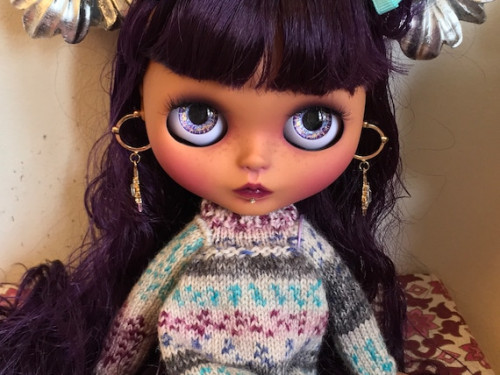 Custom Blythe Doll Factory Mischa by Dollypunk21