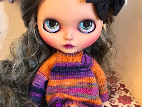 Custom Blythe Doll Factory Evadne by Dollypunk21