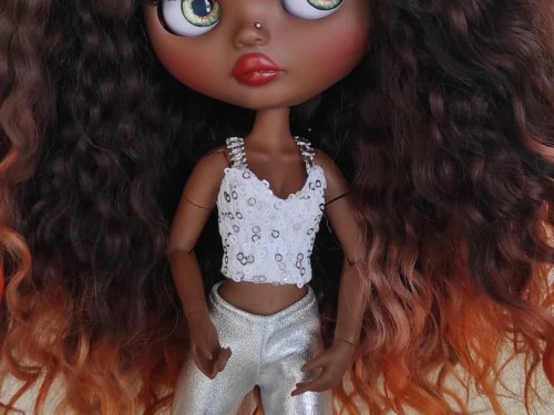Custom Blythe Doll by Customdollsblythe