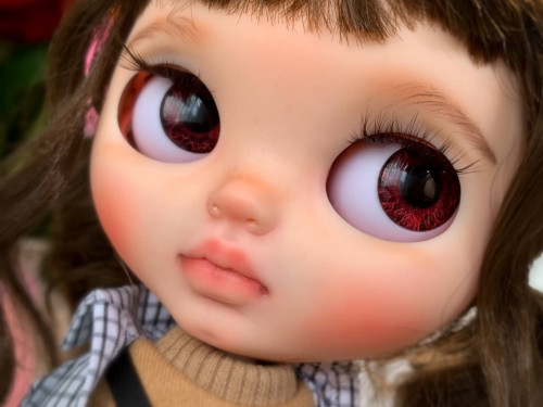 Customized ooak blythe doll by RissieDolls Factory/fake Blythe doll Alex by RissieDolls