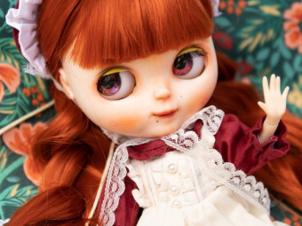 Custom Blythe doll with clothes by LookingforFantasy