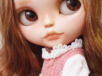 Custom blythe doll (Anna) by BeDollHouse