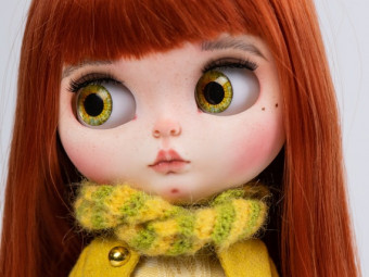 Blythe Doll Custom OOAK EMMA by DIMAGifts