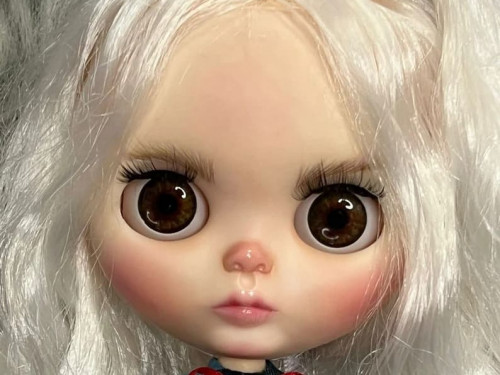 Hertha ~ Blythe Custom Doll by LittleDollsByIza