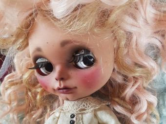 Helena Custom Blythe Doll by MerveerdaArt