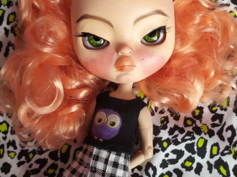 Custom Blythe Doll by MoonsfaceDolls