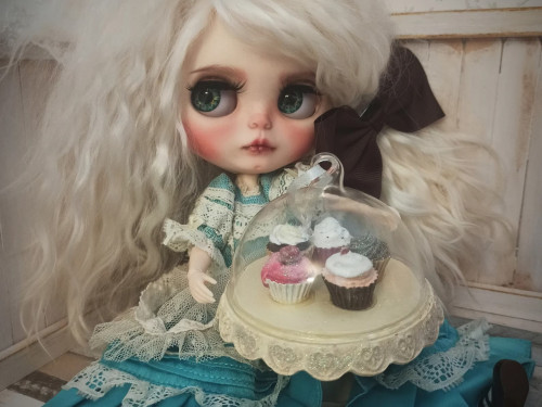 Custom Blythe doll Alice by SilviasilverDolls