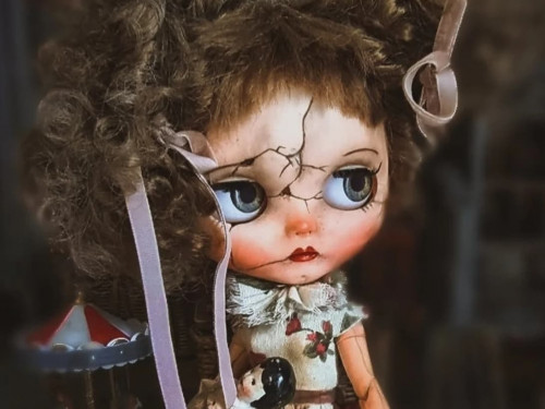 Custom Blythe Doll "Little Miss Stella" by BlackribbonBlythes