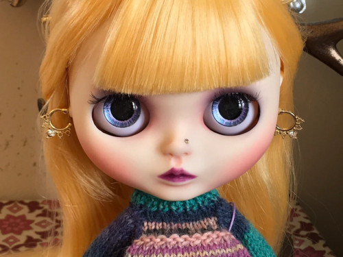 Custom Blythe Doll Factory OOAK â€œArielleâ€� by Dollypunk21