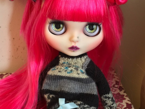 Custom Blythe Doll Factory OOAK â€œXiomaraâ€� by Dollypunk21