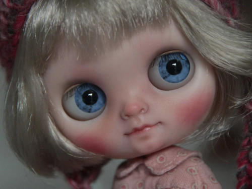 Custom middie Blythe doll by M2V11dollydresser