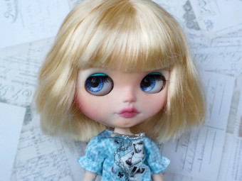 Custom Blythe Doll by salicylankaArt