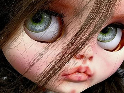 Blythe doll custom "Moby" by Myfunblythe