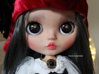 Custom Pirate Blythe doll Custom by BlytheMadeWithLove