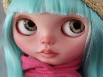 Custom Blythe doll – Mint by SandraEfigenio
