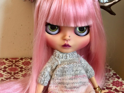 Custom Blythe Doll Factory OOAK â€œMouseâ€� by Dollypunk21