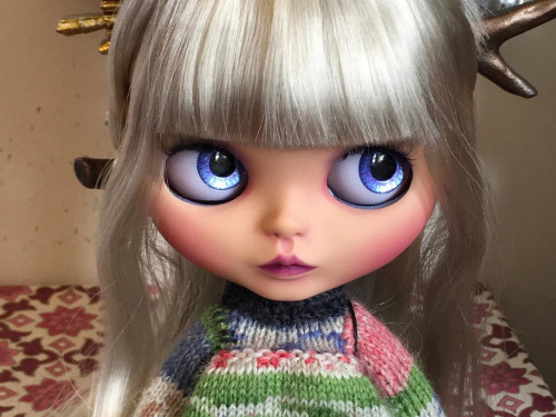 Custom Blythe Doll Factory OOAK “Chelsea” by Dollypunk21