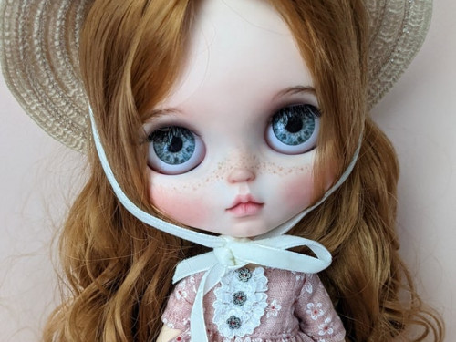 Blythe doll custom Ukraine girl by BlytheForYou