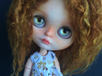 EVA Custom Blythe Doll by BlythedeFrance