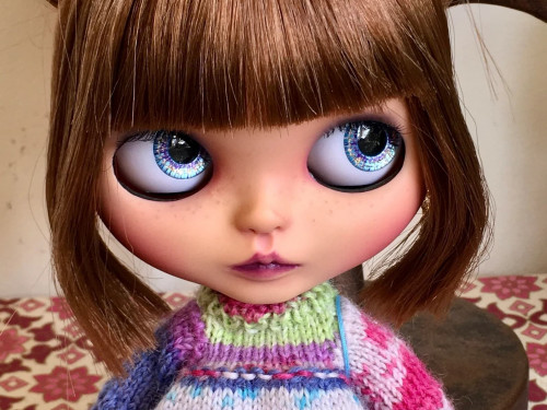 Custom Blythe Doll Factory OOAK “Simona” by Dollypunk21