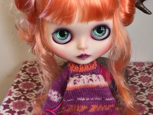 Custom Blythe Doll Factory OOAK “Marigold” by Dollypunk21