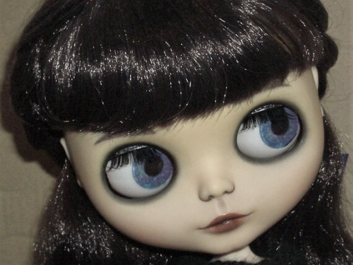 Blythe TBL Custom Sweet little Gothic Girl OOAK by ReMiDolls