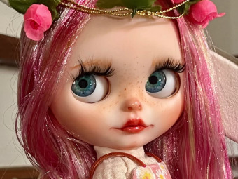 Niara ~ Blythe Custom Doll by LittleDollsByIza