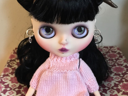 Custom Blythe Doll Factory OOAK â€œDitaâ€� by Dollypunk21