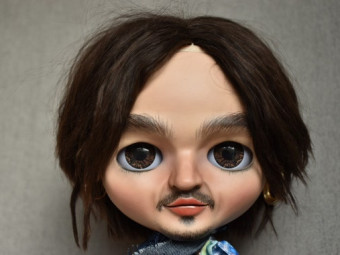 Custom Blythe boy Johnny Depp by OliDollsUK