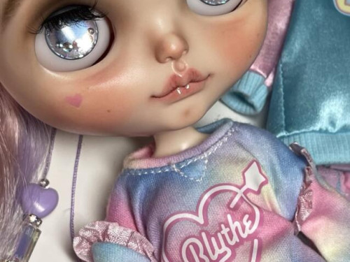 Takara Sweet Bubbly Lena Custom Blythe Doll by CreativeObsessed
