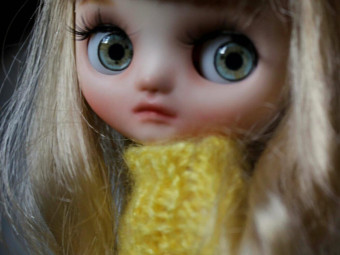 Custom Middle Blythe Art Doll " Miki " by Iriscustom / aline8