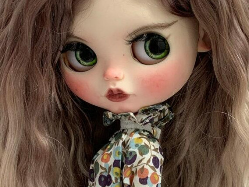 Custom Blythe Doll Elodie Ooak Doll by LovelyBlytheDoll