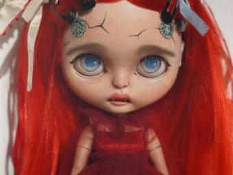 Custom blythe doll Gargoyle by Matups